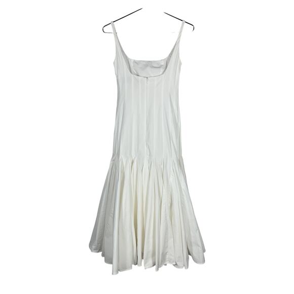 Jacquemus 'Agave' White Cotton Dress Size FR 34/US 2 - Picture 4 of 9